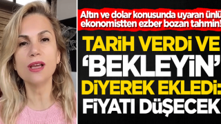 Altın ve dolar konusunda uyaran ekonomist Hatice Kolçak bu kez konut fiyatları için tarih verdi: Fiyatları düşecek! Bekleyin