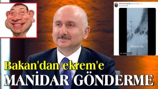 Bakan Karaismailoğlu'ndan İmamoğlu'na manidar gönderme