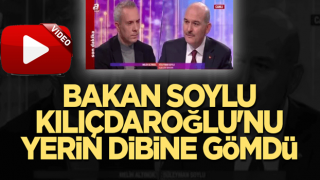 Bakan Soylu, Kılıçdaroğlu'nu yerin dibine gömdü