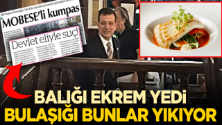 Balığı Ekrem yedi, bulaşığı fondaş medya yıkıyor!