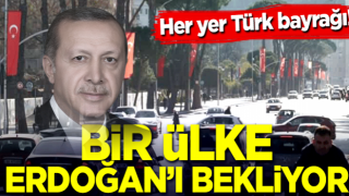 Başkan Erdoğan Arnavutluk'a gidiyor! Caddeler Türk bayrakları ile donatıldı