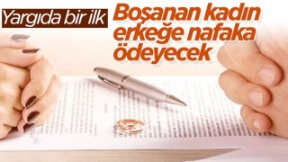 Boşanma davasında bir ilk: Kadın, eski kocasına nafaka ödeyecek