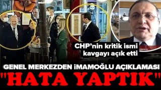 CHP Genel Başkan Yardımcısı Seyit Torun'dan İmamoğlu - İngiliz Büyükelçi görüşmesiyle ilgili bomba açıklama: Hata yaptık .