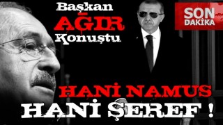 Cumhurbaşkanı Erdoğan'dan Kılıçdaroğlu'na sert sözler: Hani namus, hani şeref? Cambaz bu adam