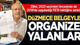 Düzmece belgeyle organize yalanlar