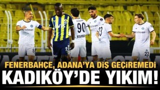 Fenerbahçe'ye evinde Adana Demir darbesi!