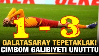 Galatasaray tepetaklak! Paşa 3 puana uzandı