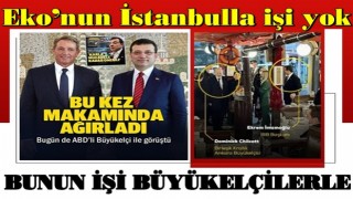 İBB ekrem bu kez ABD'li Büyükelçi ile görüştü