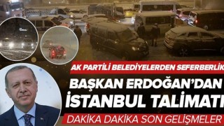 İstanbul'da yoğun kar! İçişleri Bakanı Soylu ve Ulaştırma Bakanı Karaismailoğlu İstanbul'a geliyor! Dakika dakika gelişmeler... .