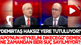 Kılıçdaroğlu: Demirtaş haksız yere tutuluyor! 'Apo'nun heykelini dikeceğiz' demek ne zamandan beri suç sayılmıyor?