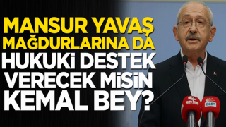 Kılıçdaroğlu milletin aklıyla alay ediyor! Mansur Yavaş mağdurlarına da hukuki destek verecek misin, Kemal bey?