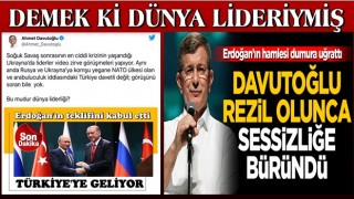 Konuşsana şimdi de! Davutoğlu rezil olunca sessizliğe büründü