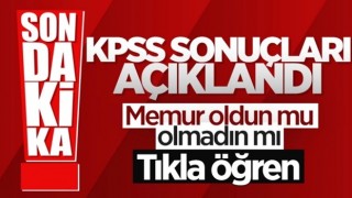 KPSS yerleştirme sonuçları açıklandı