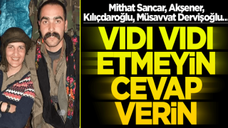 Mithat Sancar, Akşener, Kılıçdaroğlu, Müsavvat Dervişoğlu… Vıdı vıdı etmeyin cevap verin