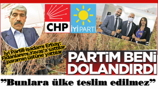 Partim beni dolandırdı..Bunlara ülke teslim edilmez