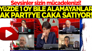 Sevsinler sizin mücadelenizi! Yüzde 1 oy bile alamayanlar, AK Parti'ye caka satıyor