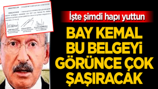 Şimdi hapı yuttu! Bay Kemal bu belgeyi görünce çok şaşıracak