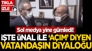 Sol medya yine gümledi! İşte Mahir Ünal ile 'açım' diyen vatandaşın diyaloğu