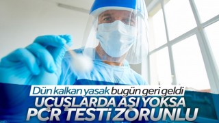 Uçakla seyahatlerde 'PCR testi' zorunluluğu