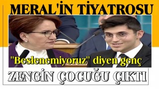 Ve karşınızda Akşener tiyatrosu! "Beslenemiyoruz" diyen kodaman!