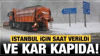 Ve sıra İstanbul'da! Kar yağışı için son dakika uyarısı! Saat verildi