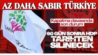 AYM kapatma davası için HDP’ye 60 günlük ek süre verdi