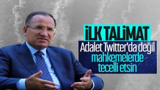 Bekir Bozdağ: Adalet mahkemelerde tecelli etsin Twitter'da değil