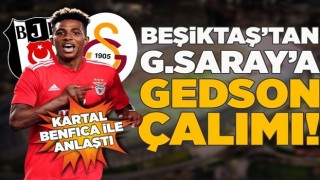 Beşiktaş'tan Galatasaray'a Gedson Fernandes çalımı!