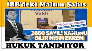 Ekrem hukuk tanımaz icraatlarına bir yenisini daha ekledi!