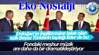 Ekrem'in ''İngilizce'' konuştuğu eski görüntüler gündem oldu