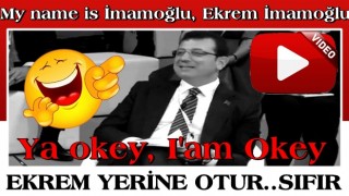 İBB ekrem'in İngilizcesi yine gündem oldu