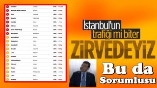 İstanbul, trafik yoğunluğunda dünyada ilk sırada