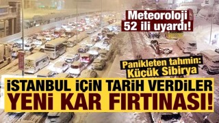 Meteoroloji 52 ili uyardı! İstanbul için yeni kar fırtınası uyarısı, ürküten tahmin...