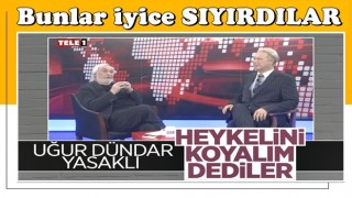 TELE1'de alay konusu olan program! Müjdat Gezen Uğur Dündar'ın balmumuna konuşup durdu .