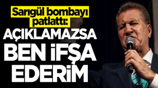 Sarıgül bombayı patlattı! "ABD'den para alan parti var, açıklamazsa ifşa ederim"