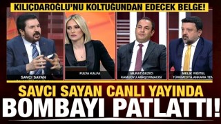 Savcı Sayan canlı yayında bombayı patlattı... Kılıçdaroğlu'nu koltuğundan edecek belge!