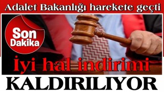 Son dakika: Adalet Bakanlığı 'acil' koduyla harekete geçti! İyi hal indirimi kalkıyor...