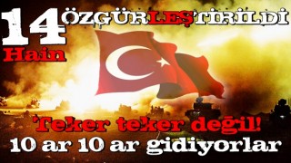 Teker teker değil! 10’ar 10’ar gidiyorlar