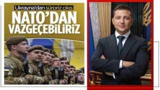 Ukrayna: NATO'ya üyelik isteğinden vazgeçebiliriz