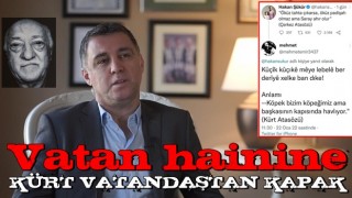 Vatan haini Hakan Şükür'e sert cevap! Kürt vatandaş öyle konuştu ki...