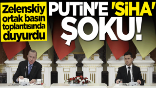 Zelenskiy'den Putin'i kızdıracak SİHA açıklaması