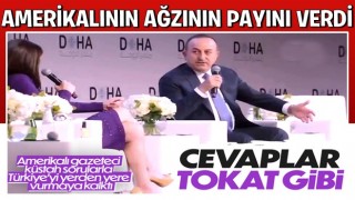 Amerikalı gazeteci Hadley Gamble'dan Mevlüt Çavuşoğlu'na küstah sorular