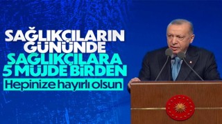 Cumhurbaşkanı Erdoğan 14 Mart Tıp Bayramı programına katıldı