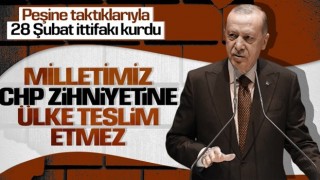 Erdoğan’dan 6’lı ittifak yorumu: Bizi kah güldürüyor, kah hayrete düşürüyor, kah hüzünlendiriyorlar