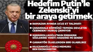 Son dakika! Cumhurbaşkanı Erdoğan: Putin ve Zelenski ile görüşeceğim