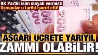 Son dakika haberi: Asgari ücrete yarıyıl zammı olabilir!