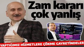 Karaismailoğlu İmamoğlu’nu topa tuttu! “Üstlerine vazife olmayan bütün işlerde lafları var”