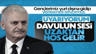 Binali Yıldırım, gençlerle bir araya geldi