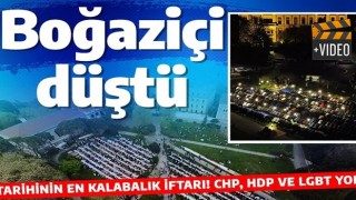 Boğaziçi Üniversitesi'nde tarihi iftar! CHP'liler, HDP'liler ve LGBT'liler yok