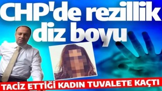 CHP'li Bodrum Belediyesi'nde taciz skandalı! Dehşet sonrası tuvalete kaçtı